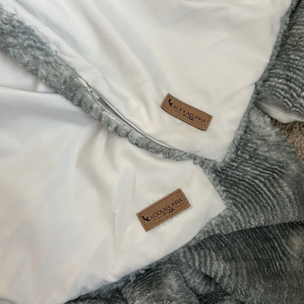 Ugg set of 2 pillow cases NEW - Picture 2 of 4